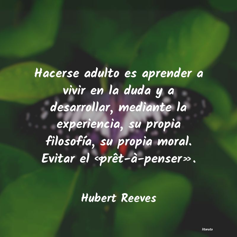 Frases de Hubert Reeves