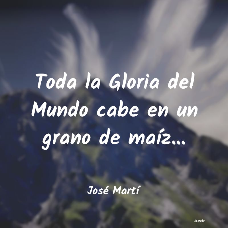 frases de José MartÃÂ