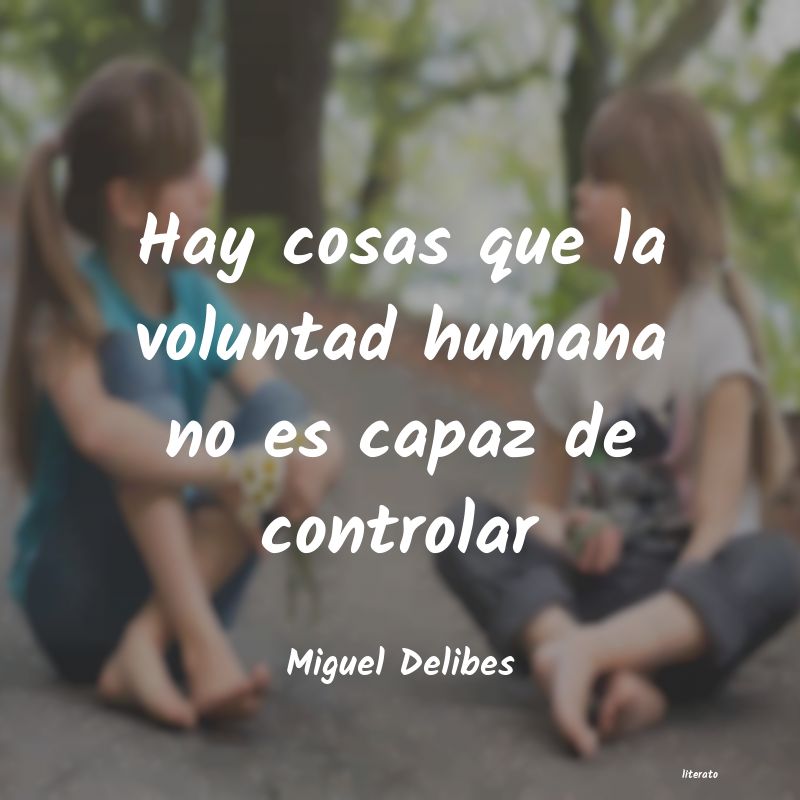 frases de Miguel Delibes