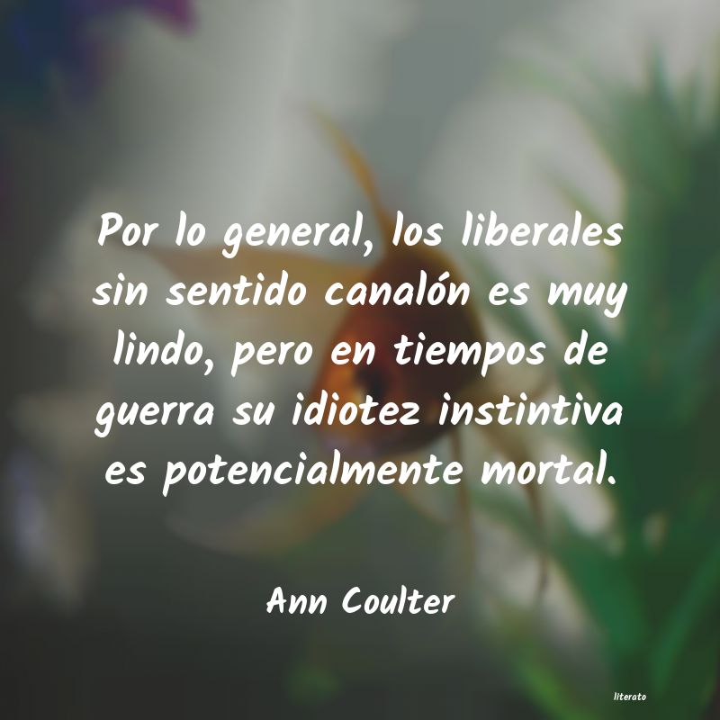 Frases de Ann Coulter