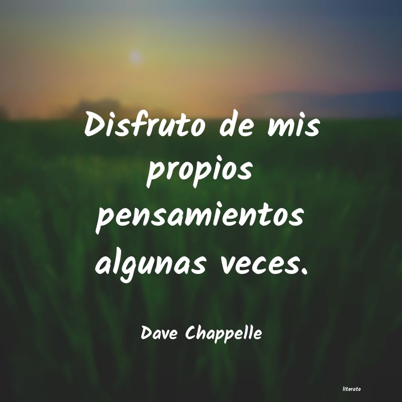 Frases de Dave Chappelle