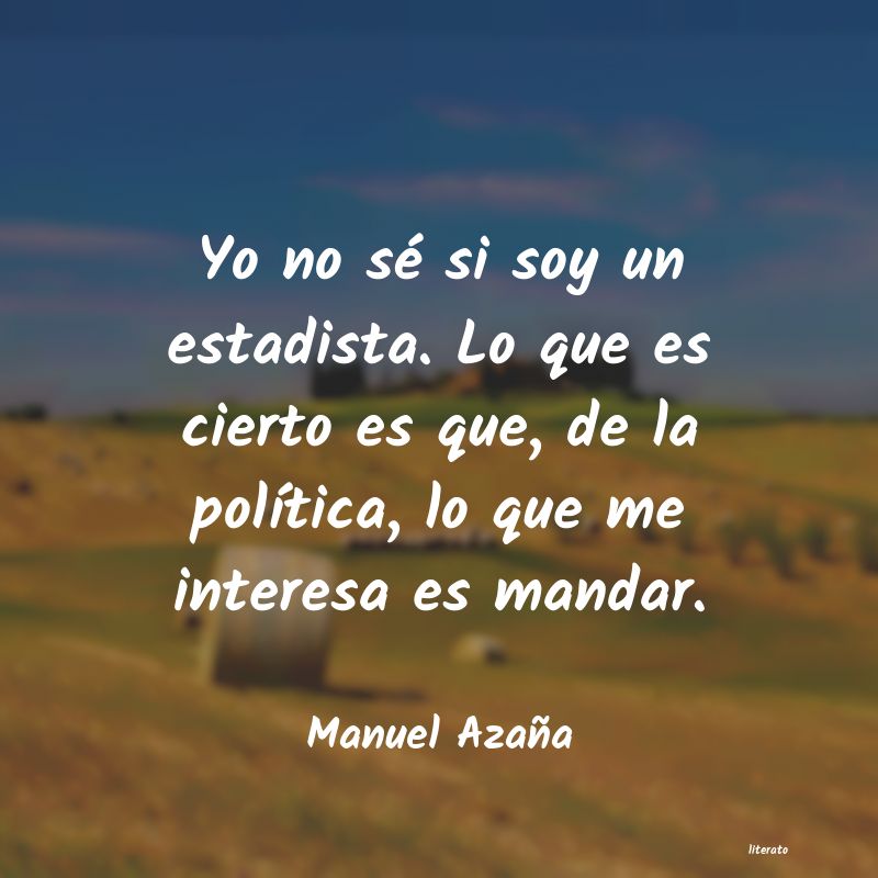 Frases de Manuel Azaña