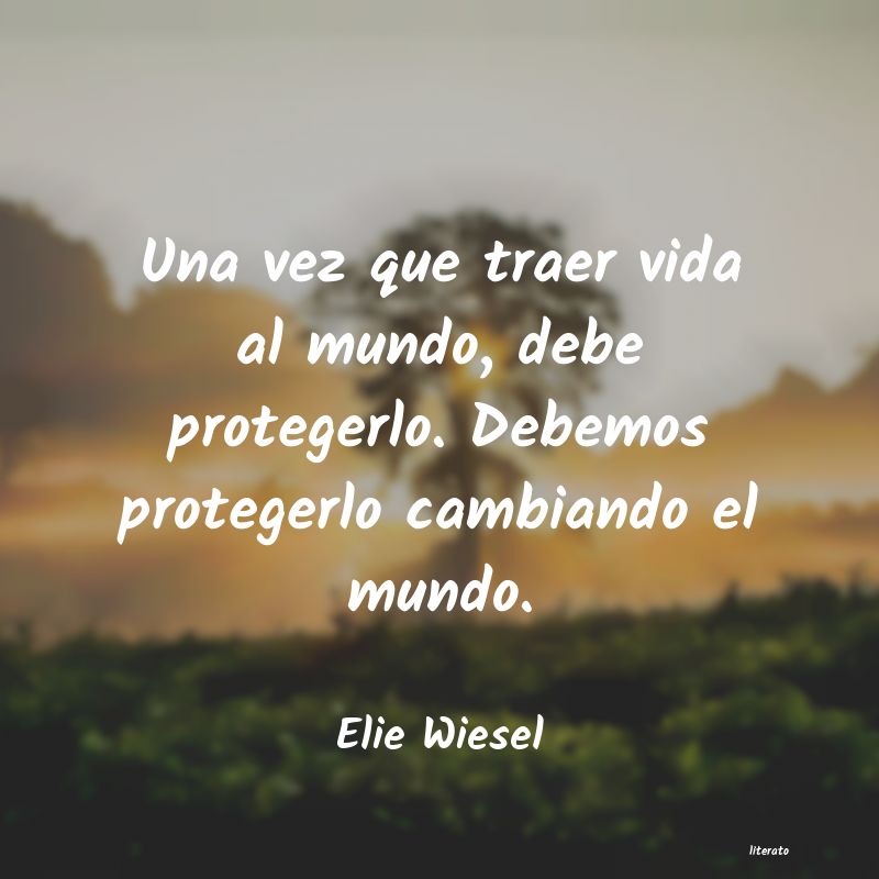 Frases de Elie Wiesel