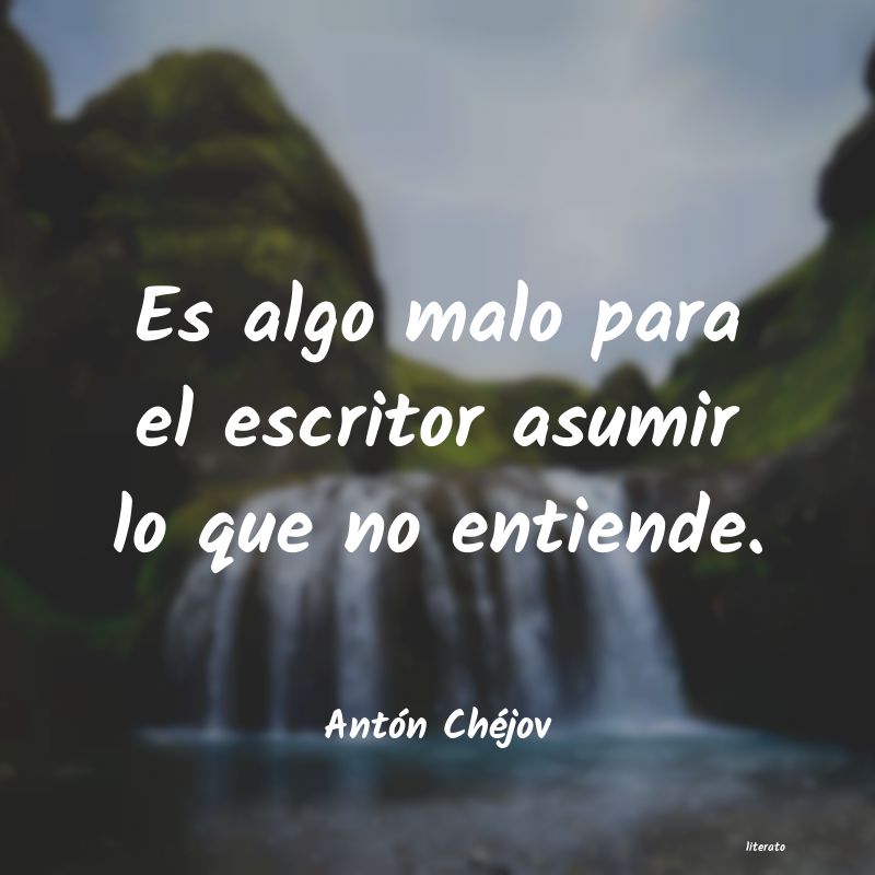 Frases de Antón Chéjov