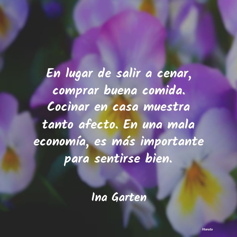 Frases de Ina Garten