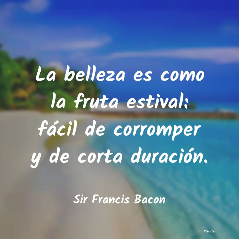 frases de Sir Francis Bacon