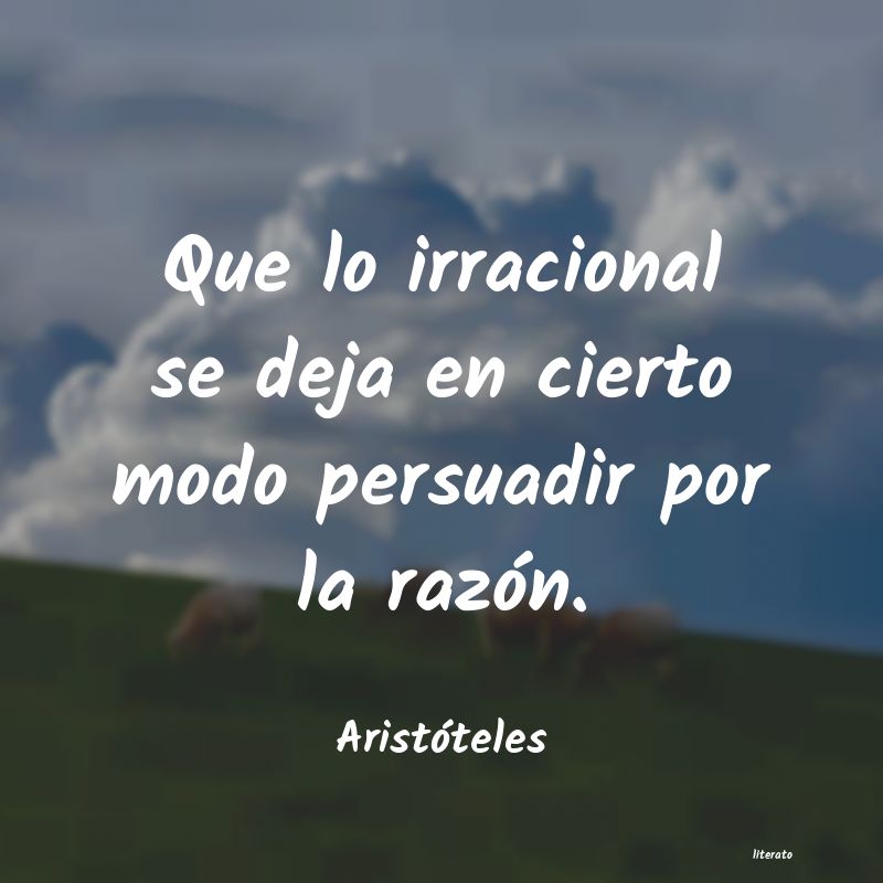 Frases de Aristóteles