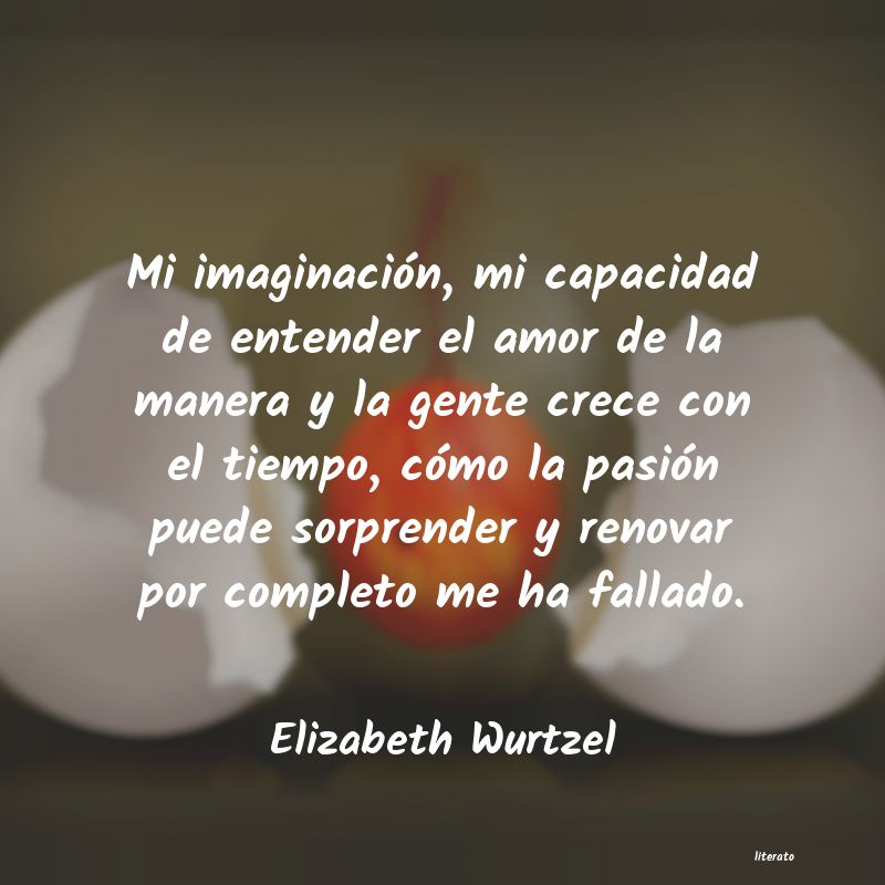 Frases de Elizabeth Wurtzel