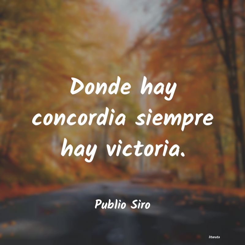 frases de Publio Siro
