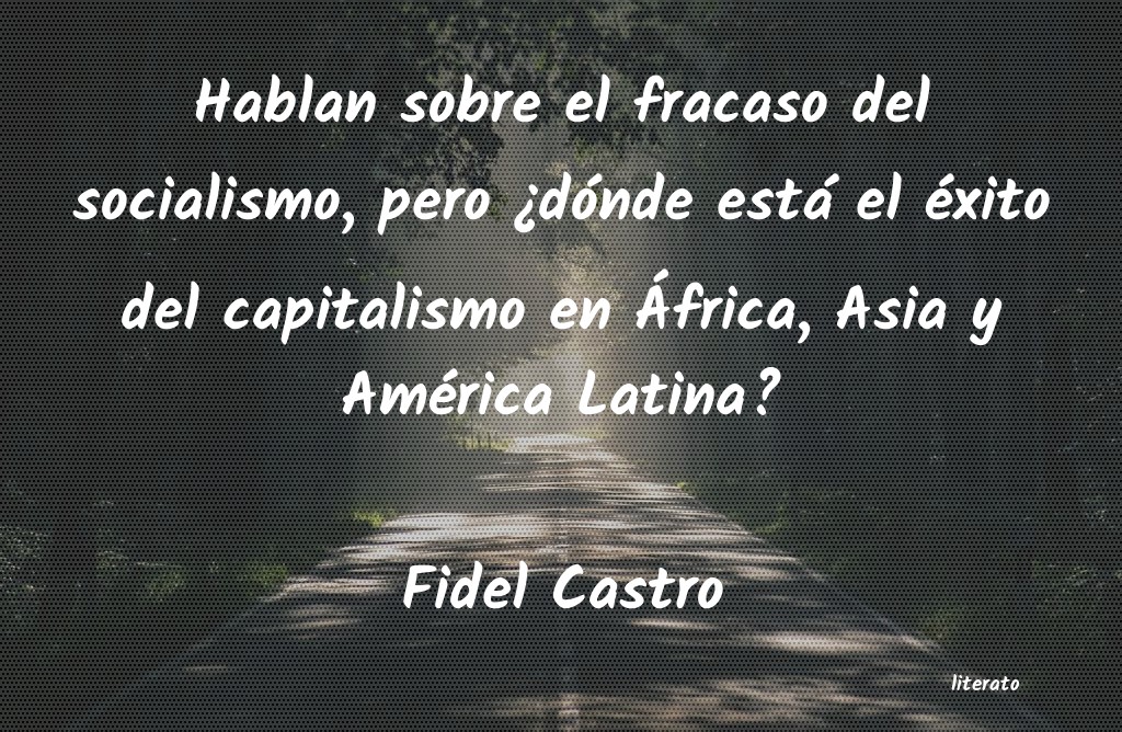 frases de Fidel Castro