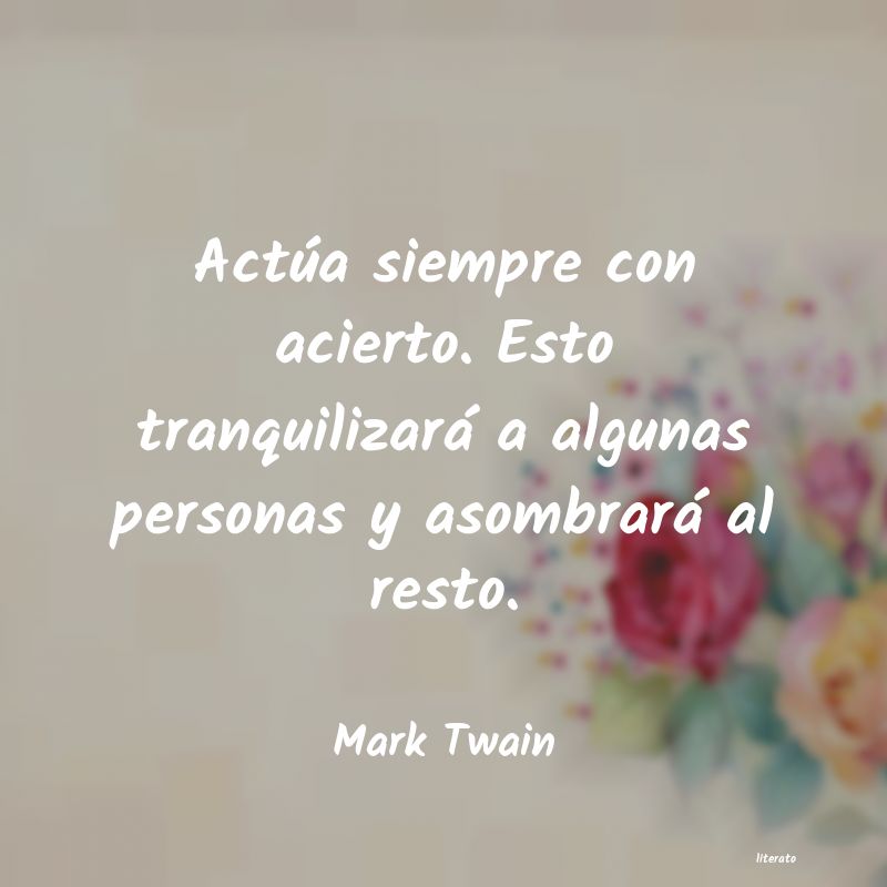 Frases de Mark Twain