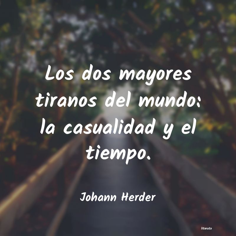 frases de Johann Herder