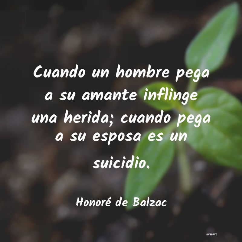 Frases de Honoré de Balzac