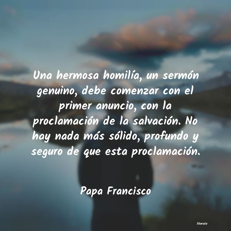 Frases de Papa Francisco