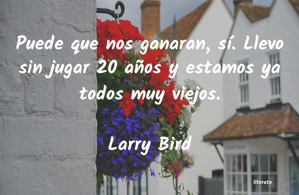 frases de Larry Bird
