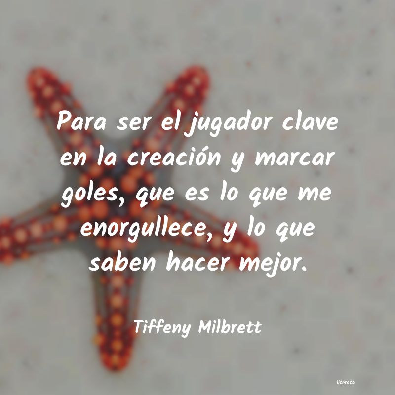 Frases de Tiffeny Milbrett