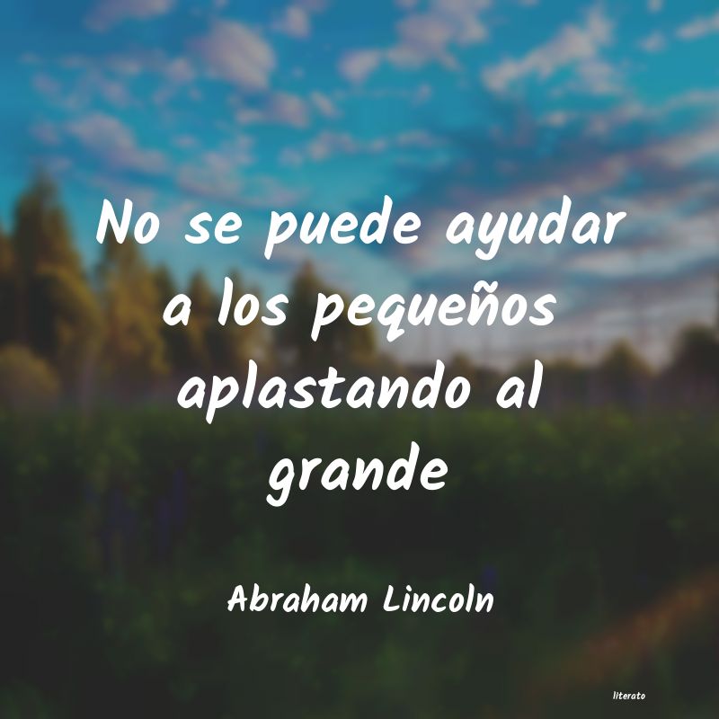 Frases de Abraham Lincoln