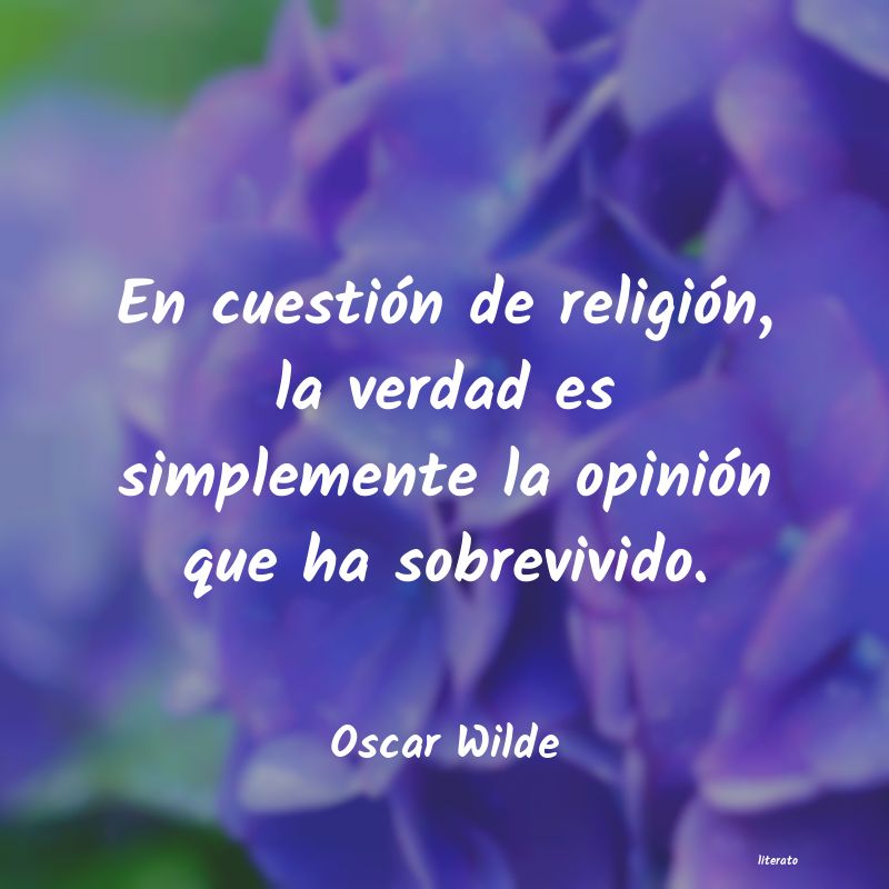 Frases de Oscar Wilde