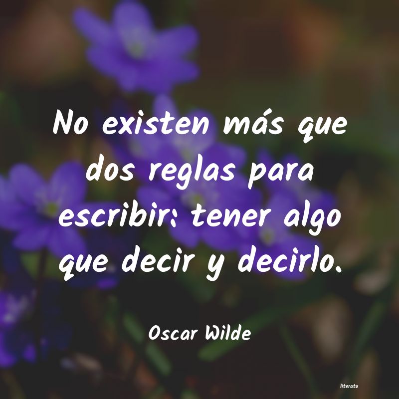 Frases de Oscar Wilde