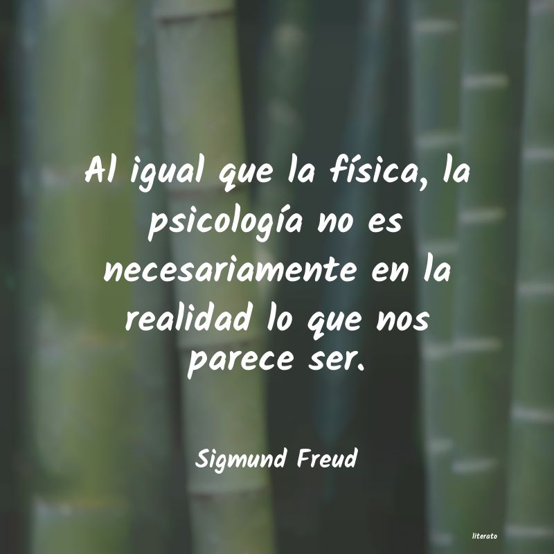 frases de Sigmund Freud