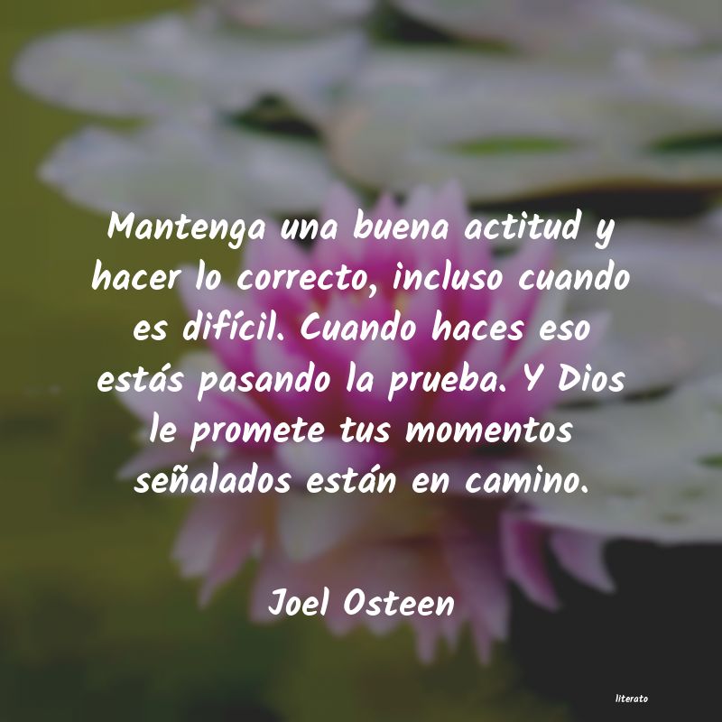 Frases de Joel Osteen