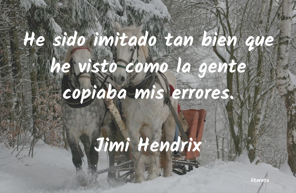 Frases de Jimi Hendrix