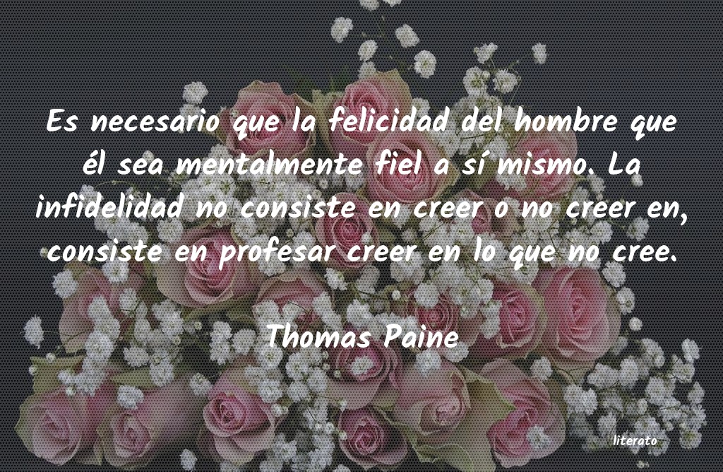 Frases de Thomas Paine