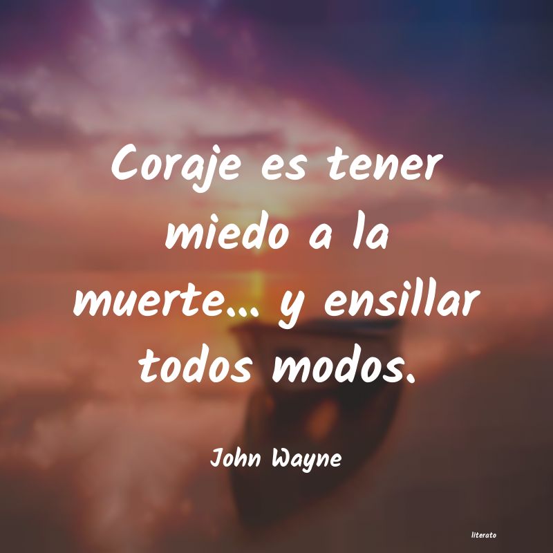 Frases de John Wayne