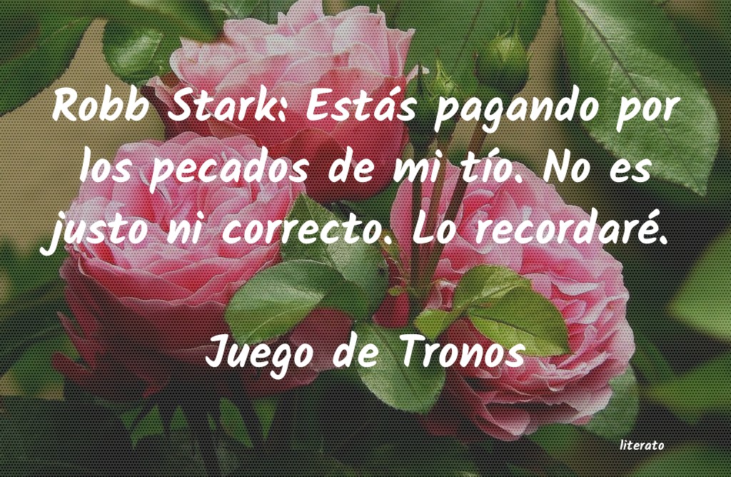 frases de Juego de Tronos