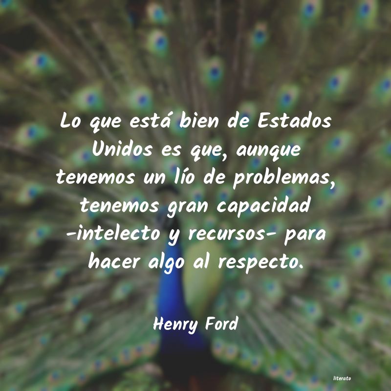 Frases de Henry Ford