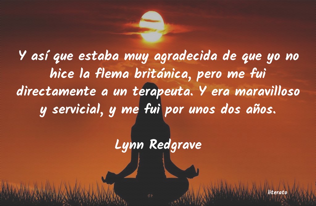 frases de Lynn Redgrave