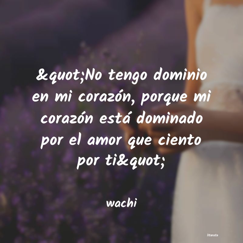 Frases de wachi