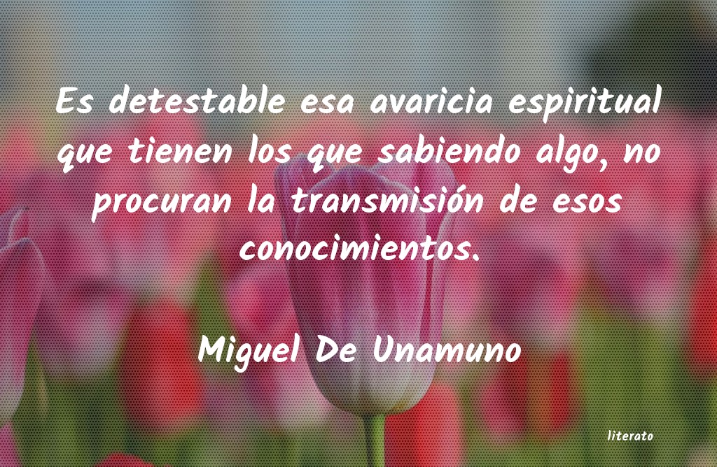 Frases de Miguel De Unamuno