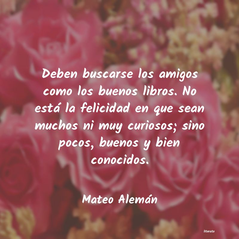 poemas de mateo aleman