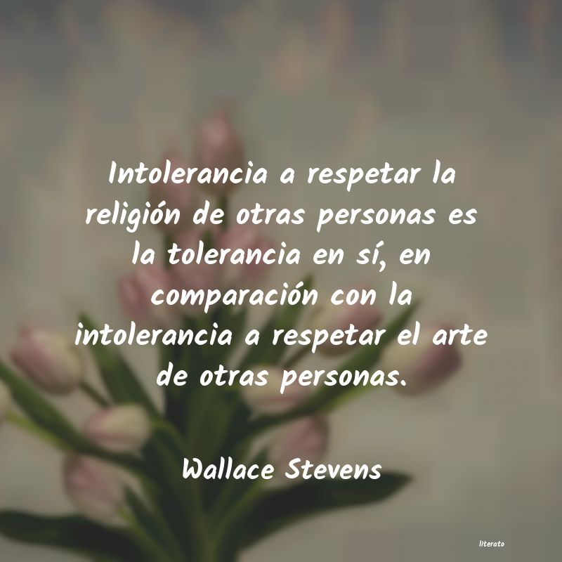 frases de Wallace Stevens