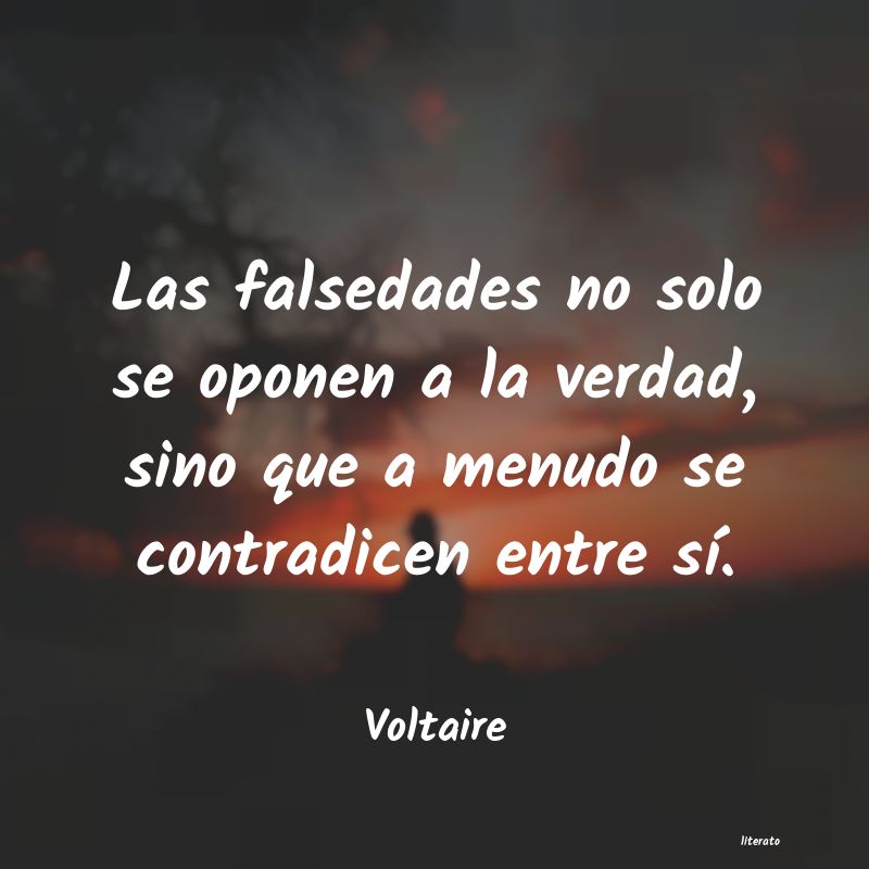 frases de Voltaire