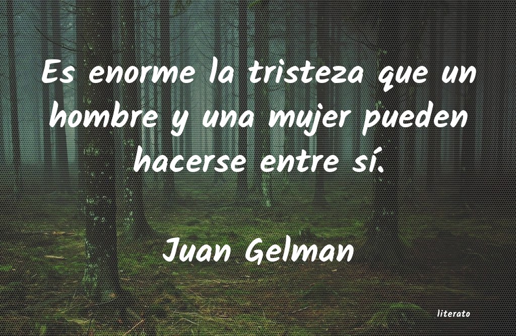frases de Juan Gelman
