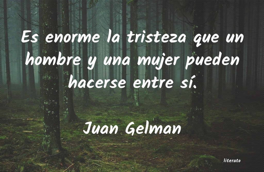 Frases de Juan Gelman