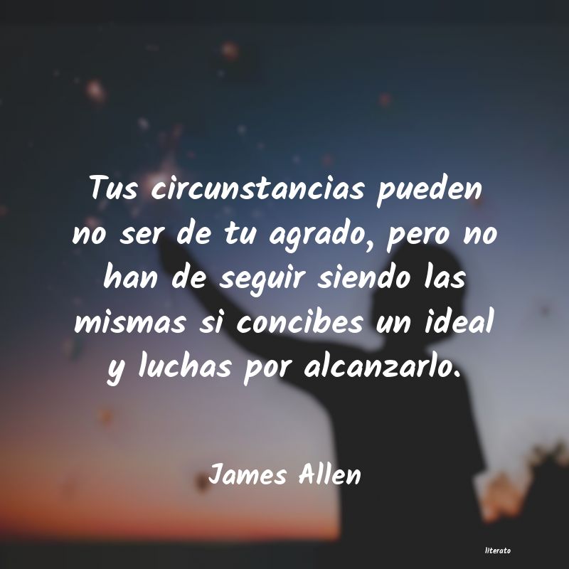 mejora las circunstancias por james allen