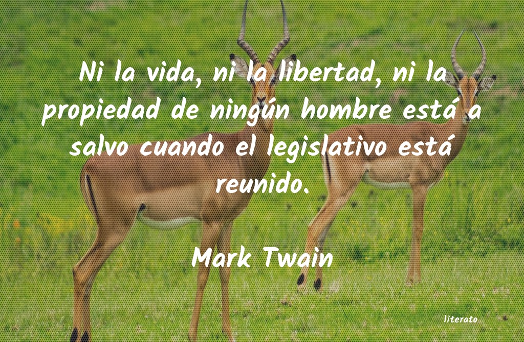 frases de Mark Twain