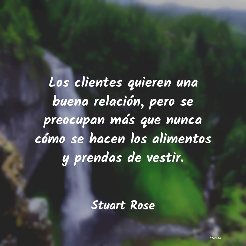 frases de Stuart Rose