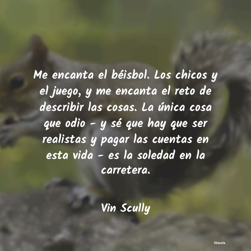frases de Vin Scully
