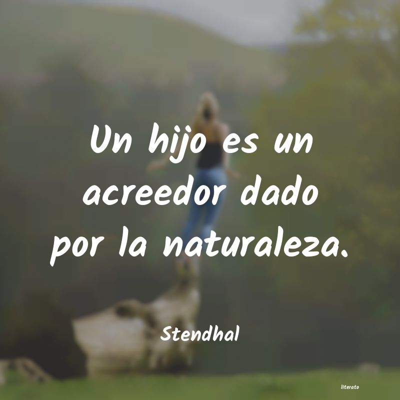 frases de Stendhal