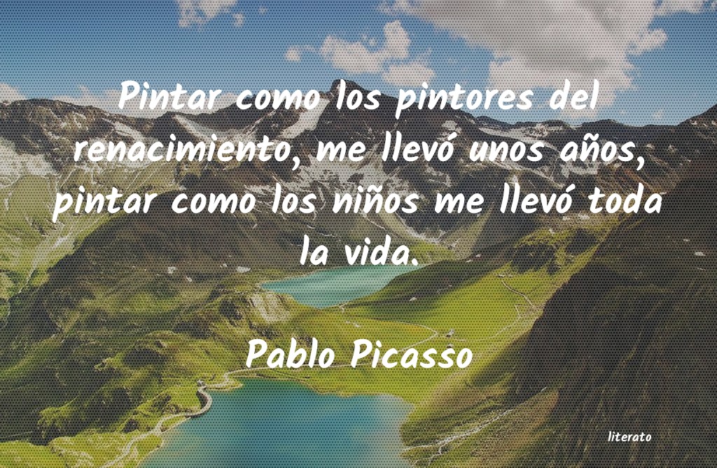 frases de Pablo Picasso