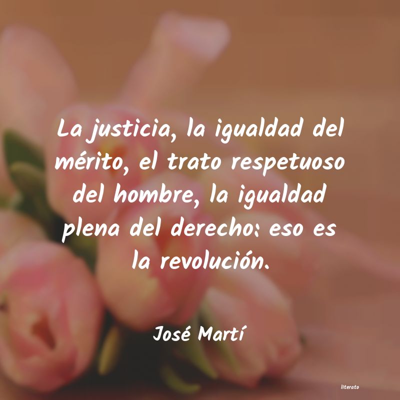 Frases de José Martí