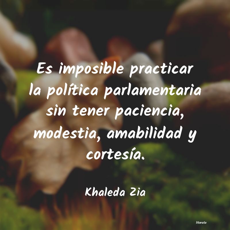 Frases de Khaleda Zia