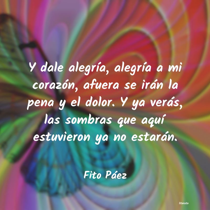 Frases de Fito Páez