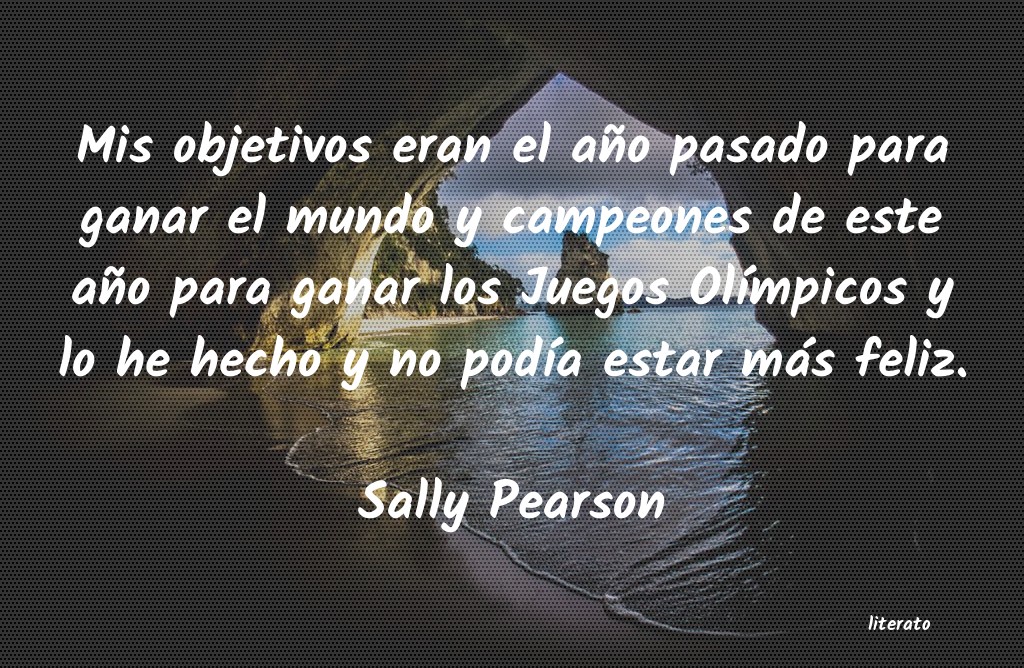 frases de Sally Pearson