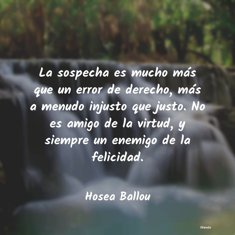 Frases de Hosea Ballou