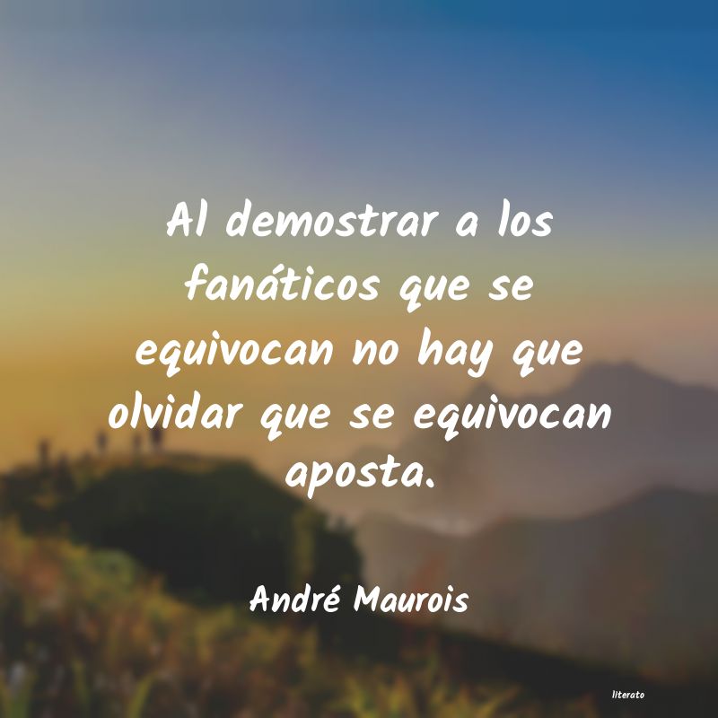 Frases de André Maurois